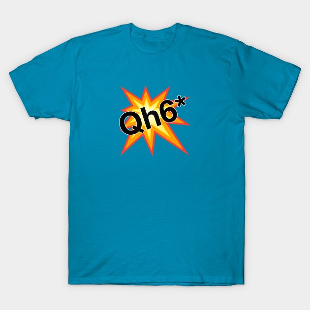 BOOM! Qh6* T-Shirt by ChessRules